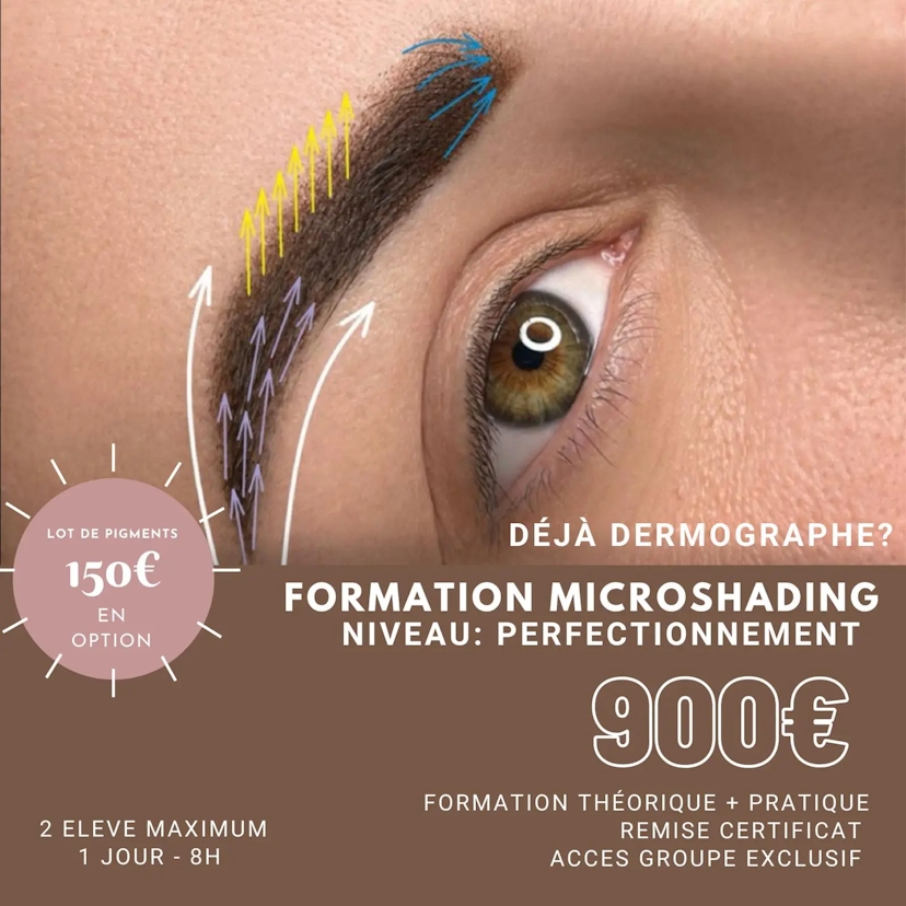 Informations de Formation Perfectionnement Microshading à Dijon