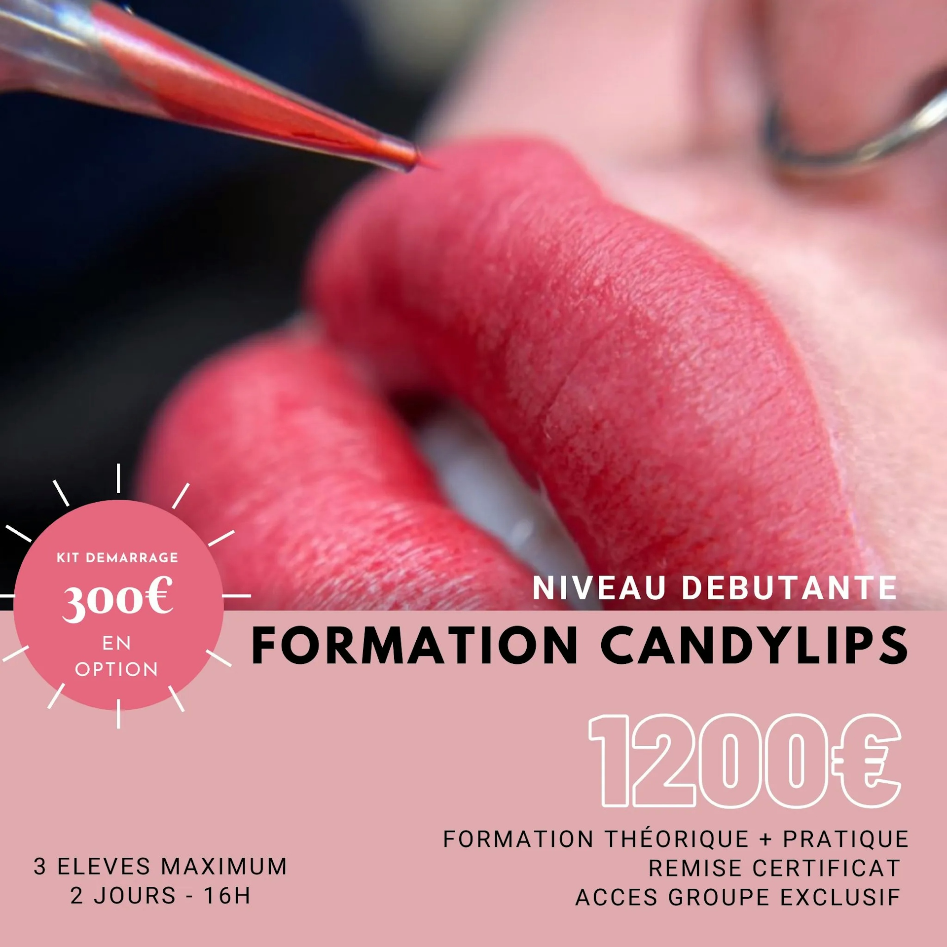 Informations de Formation Candy Lips à Dijon