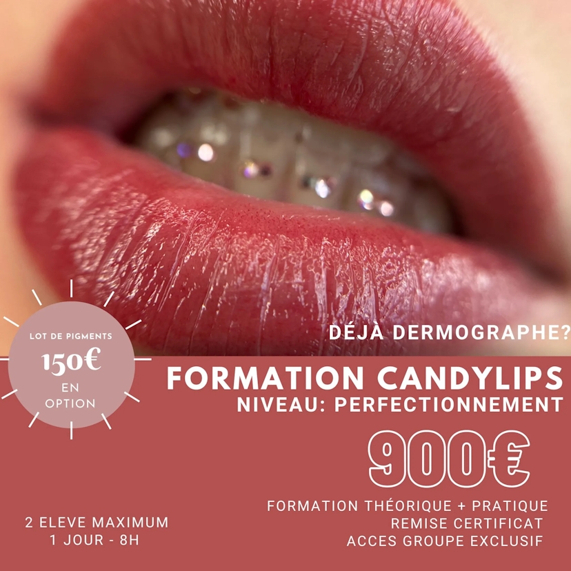 Informations de Formation Perfectionnement Candy Lips à Dijon